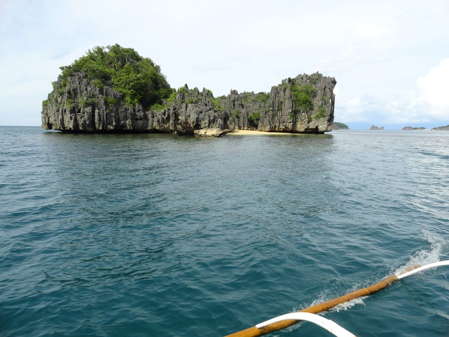 Insel bei der Caramoan-Halbinsel