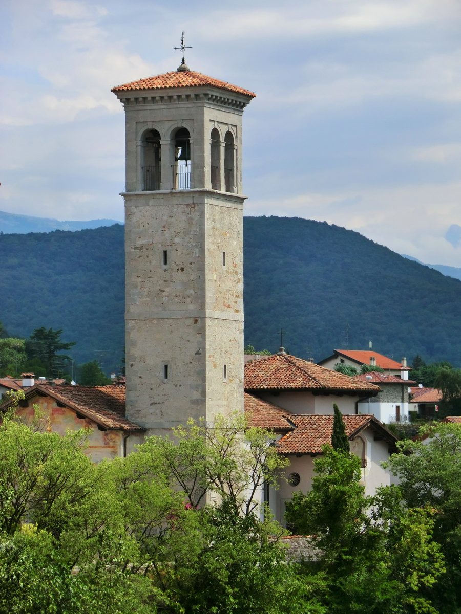 Historische Architektur in Cividale del Friuli in Friaul-Julisch Venetien