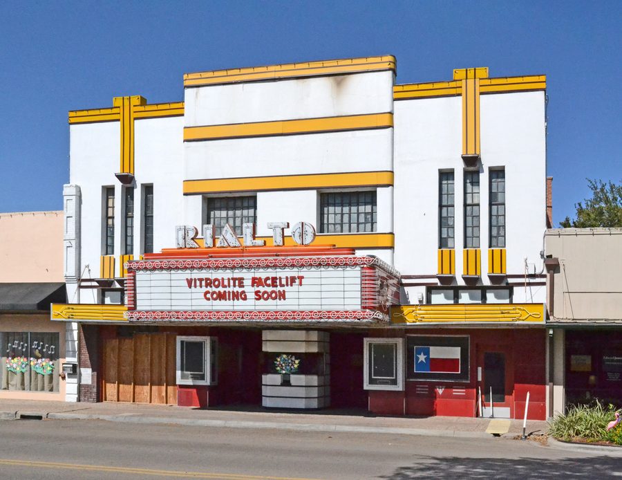 Rialto Theater in Beeville, Texas