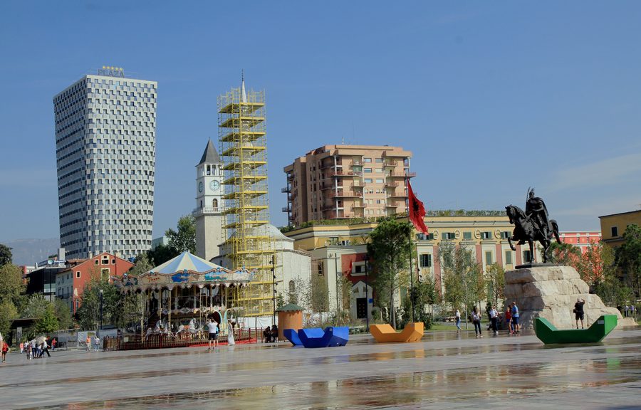 Skanderbeg-Platz in Tirana