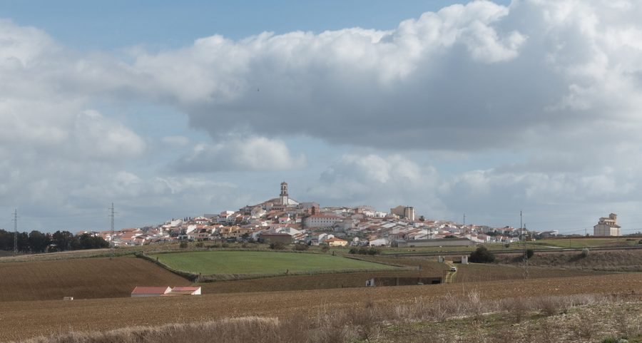 Vista panorámica de Fuente Obejuna, en la provincia de Córdoba, España