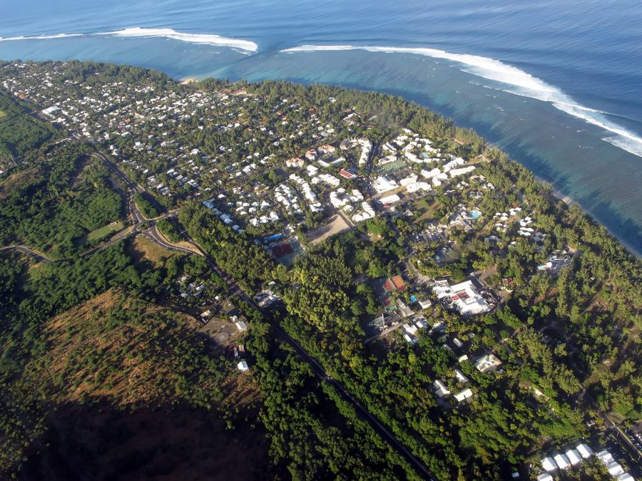 Strand und Lagune bei Saint-Gilles-les-Bains auf Réunion
