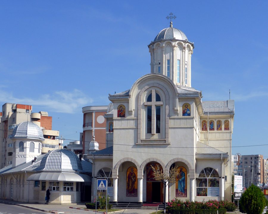 Buna-Vestire-Kirche in Năvodari im Kreis Constanța, Rumänien