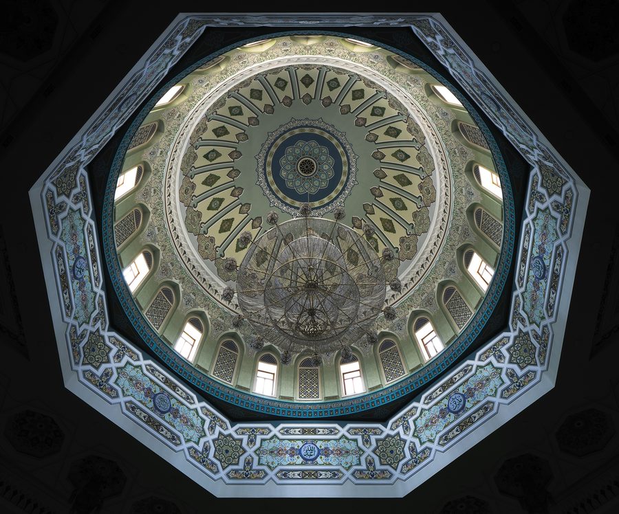 Kuppel der Devonaboy-Moschee in Andijan