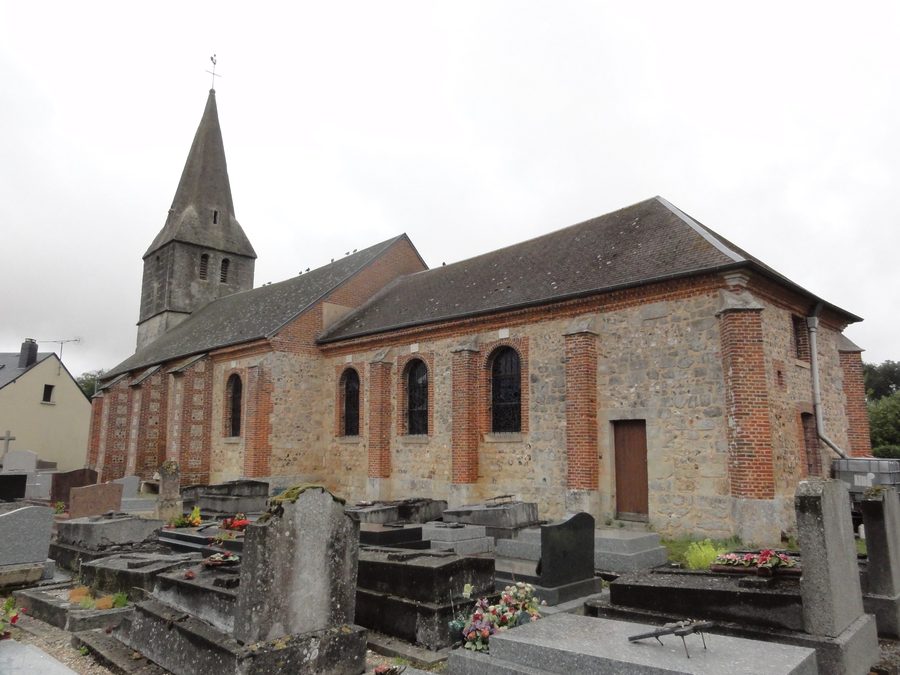 Kirche von Mentheville im Département Seine-Maritime