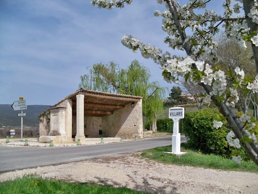 Lavoir in Villars, Vaucluse, France
