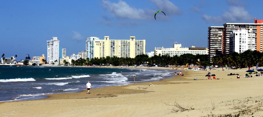 Strand in Carolina, Puerto Rico