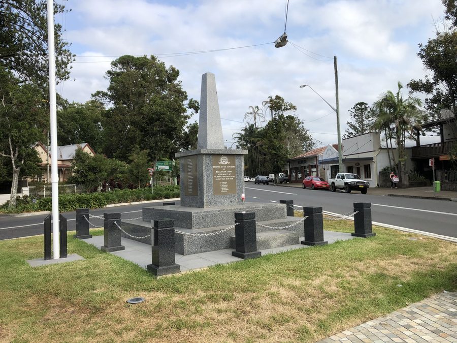 Kriegerdenkmal in Bellingen, New South Wales