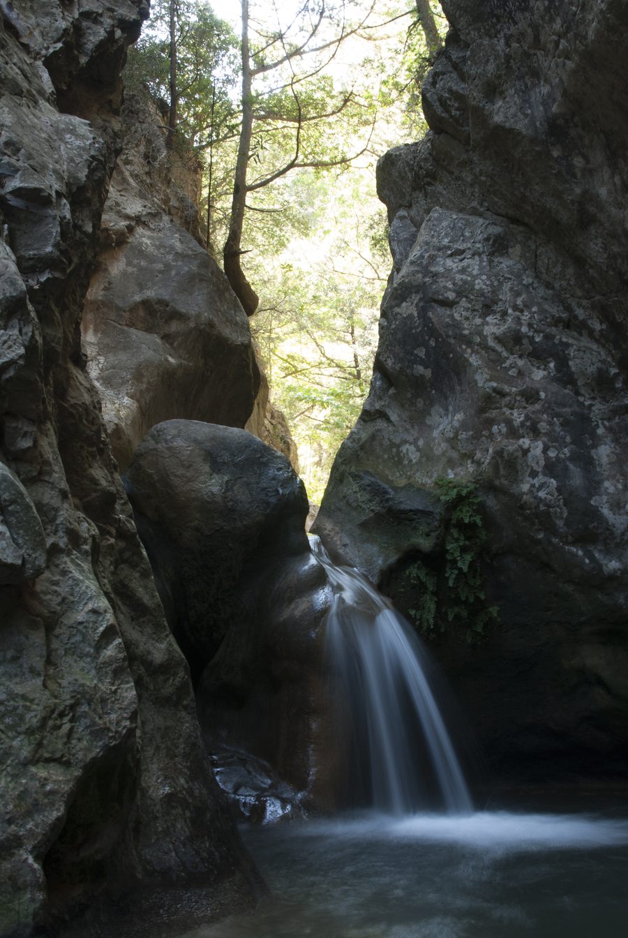 Potami Waterfalls on Samos