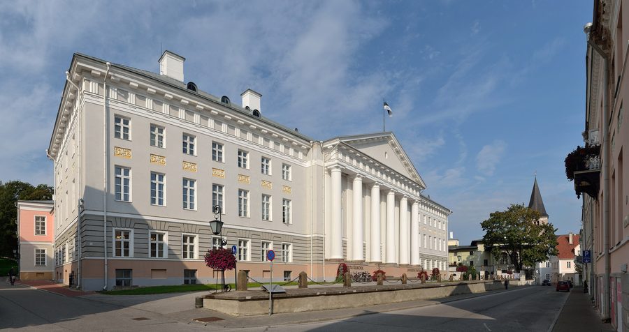 Historisches Hauptgebäude der Universität von Tartu
