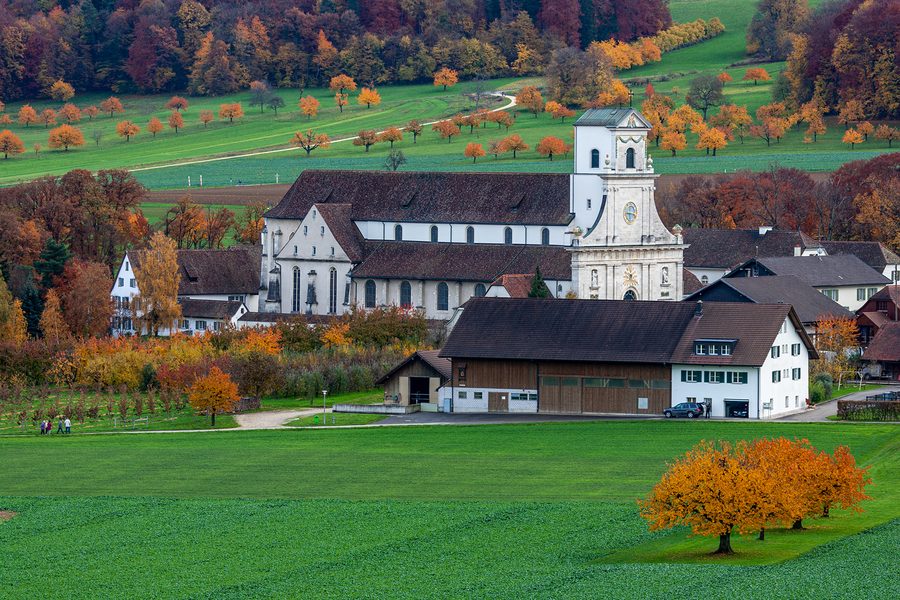 Kloster Mariastein bei Metzerlen im Kanton Solothurn