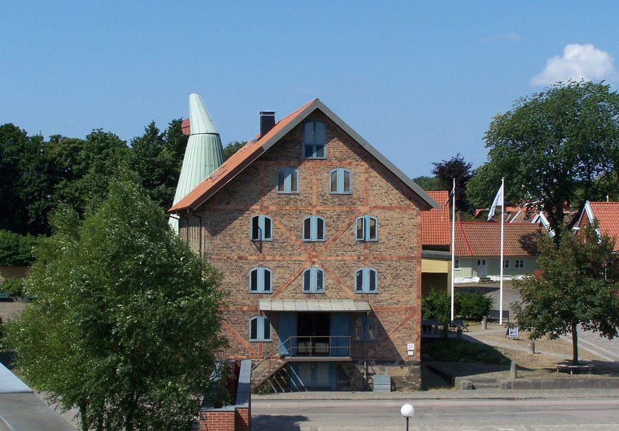 Außenansicht des Falkenbergs museum