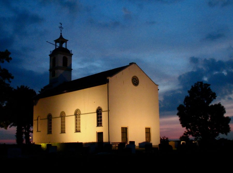 Protestantse kerk in Simonshaven/Biert, Zuid-Holland