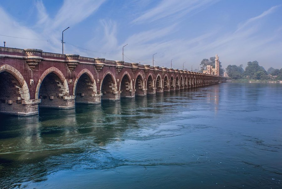 Delta Barrages in El Qanater El Khayreya im Gouvernement al-Qalyubiyya, Ägypten