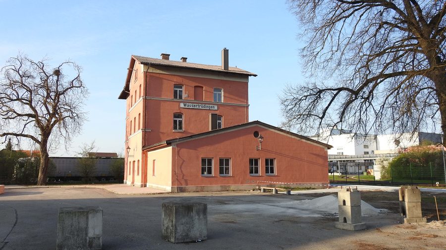 Ehemaliger Bahnhof in Wassertrüdingen
