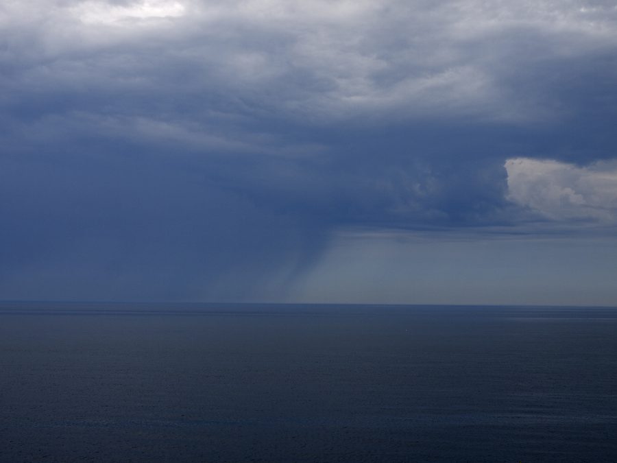 Thunderstorm over the Saint Lawrence River in La Haute-Gaspésie