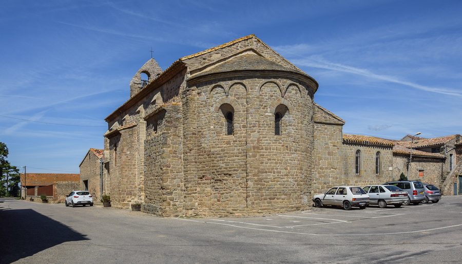 Kirche Saint-Étienne in Blomac im Département Aude
