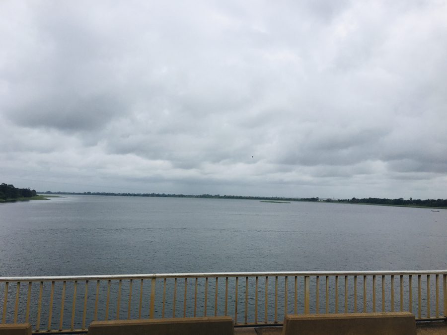 Landschaft am Volta-See in Ghana