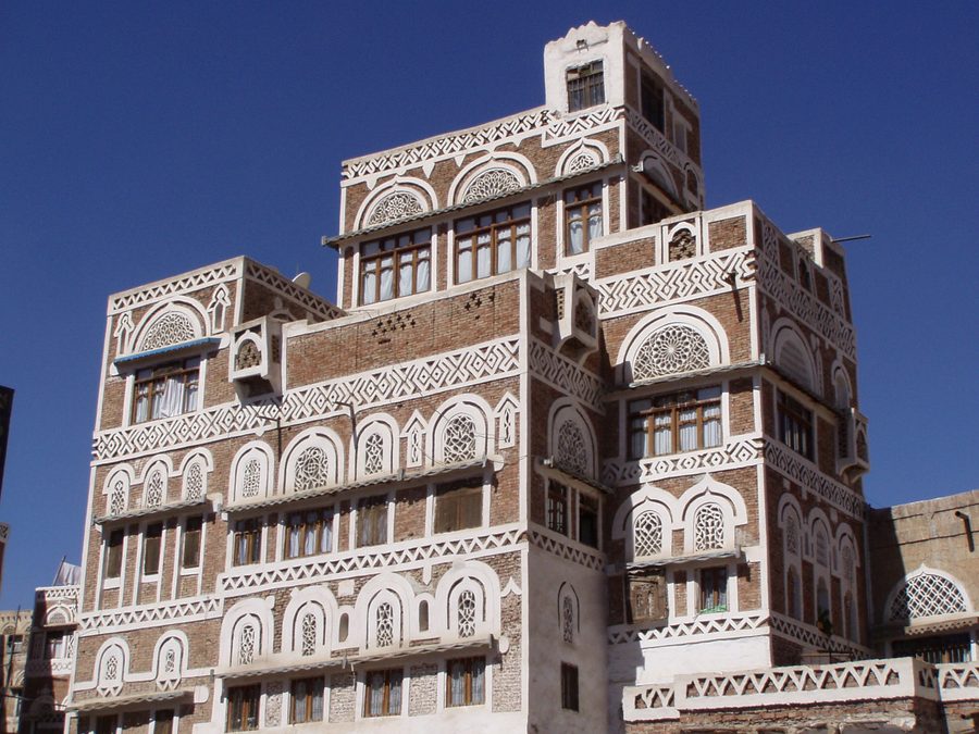 Turmhäuser in der Altstadt von Sana'a