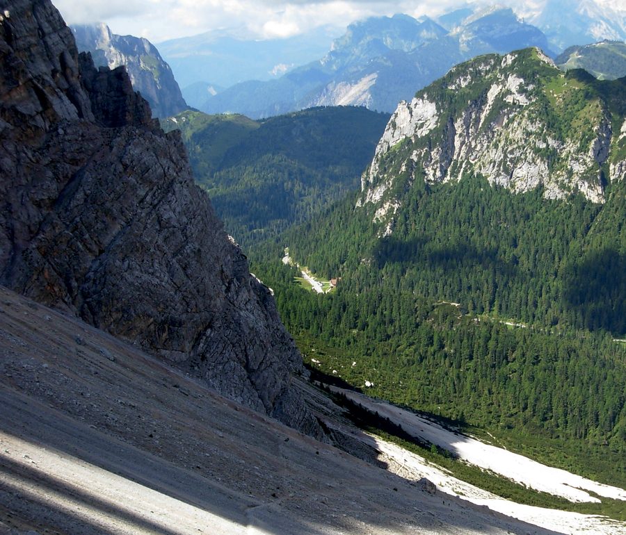 Forcella Staulanza im Val di Zoldo