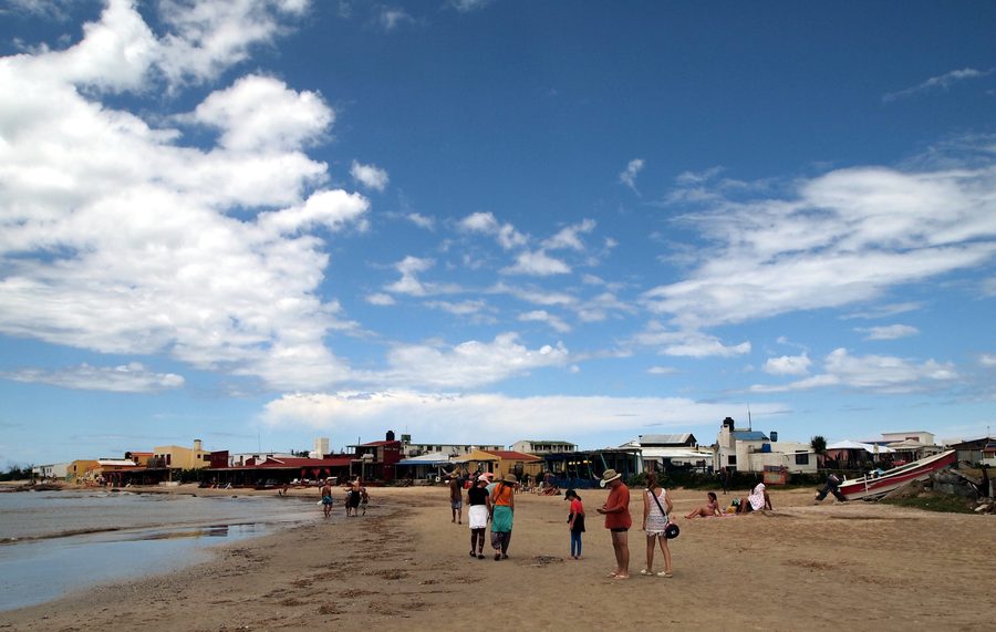 Strand und Dünen bei Cabo Polonio in Rocha, Uruguay