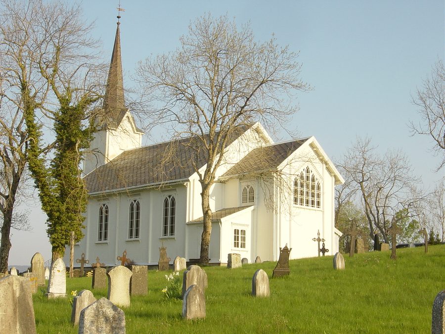 Gjemnes Church in Gjemnes, Møre og Romsdal, Norway