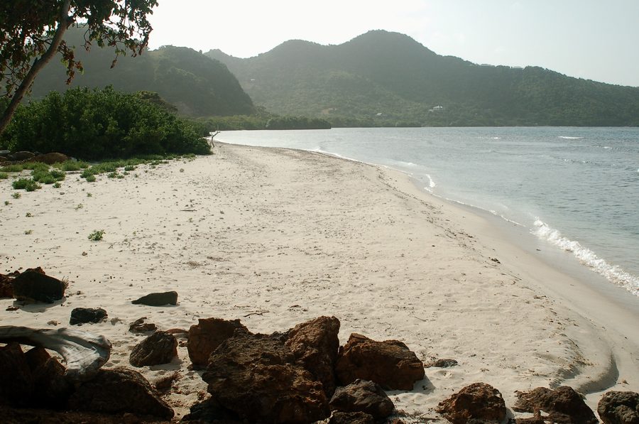 Big Sand Beach auf Union Island