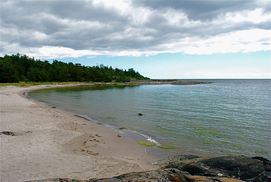 Storsand beach on Ålö island near Utö