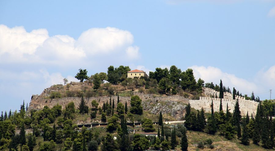 Southern part of Lamia Castle