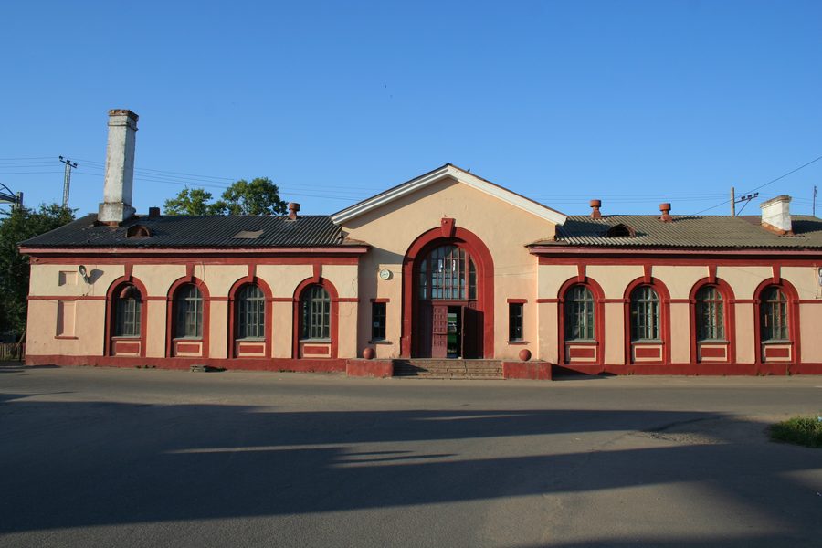 Bahnhof von Lichoslawl in der Oblast Twer, Russland