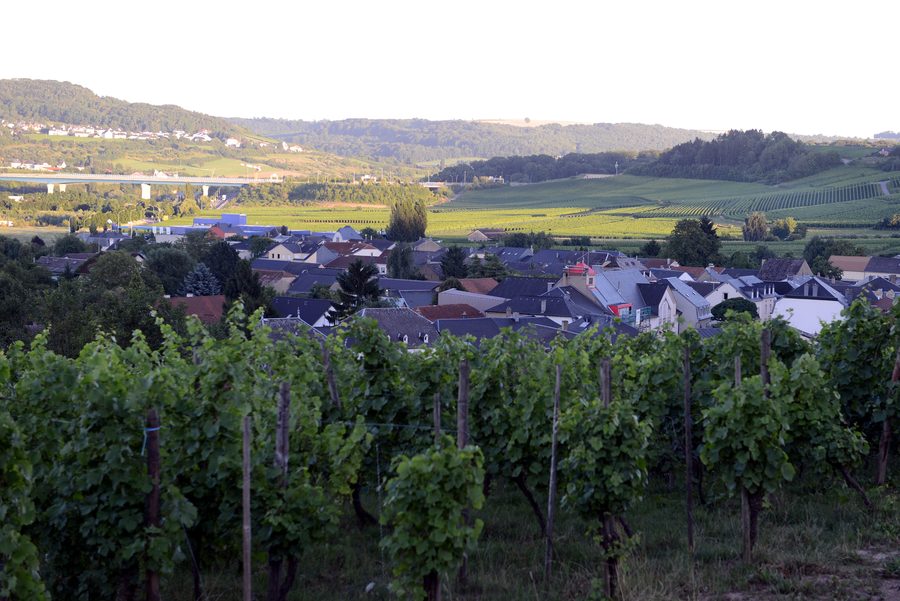 Vue vum Käpbierg op Rëmerschen.