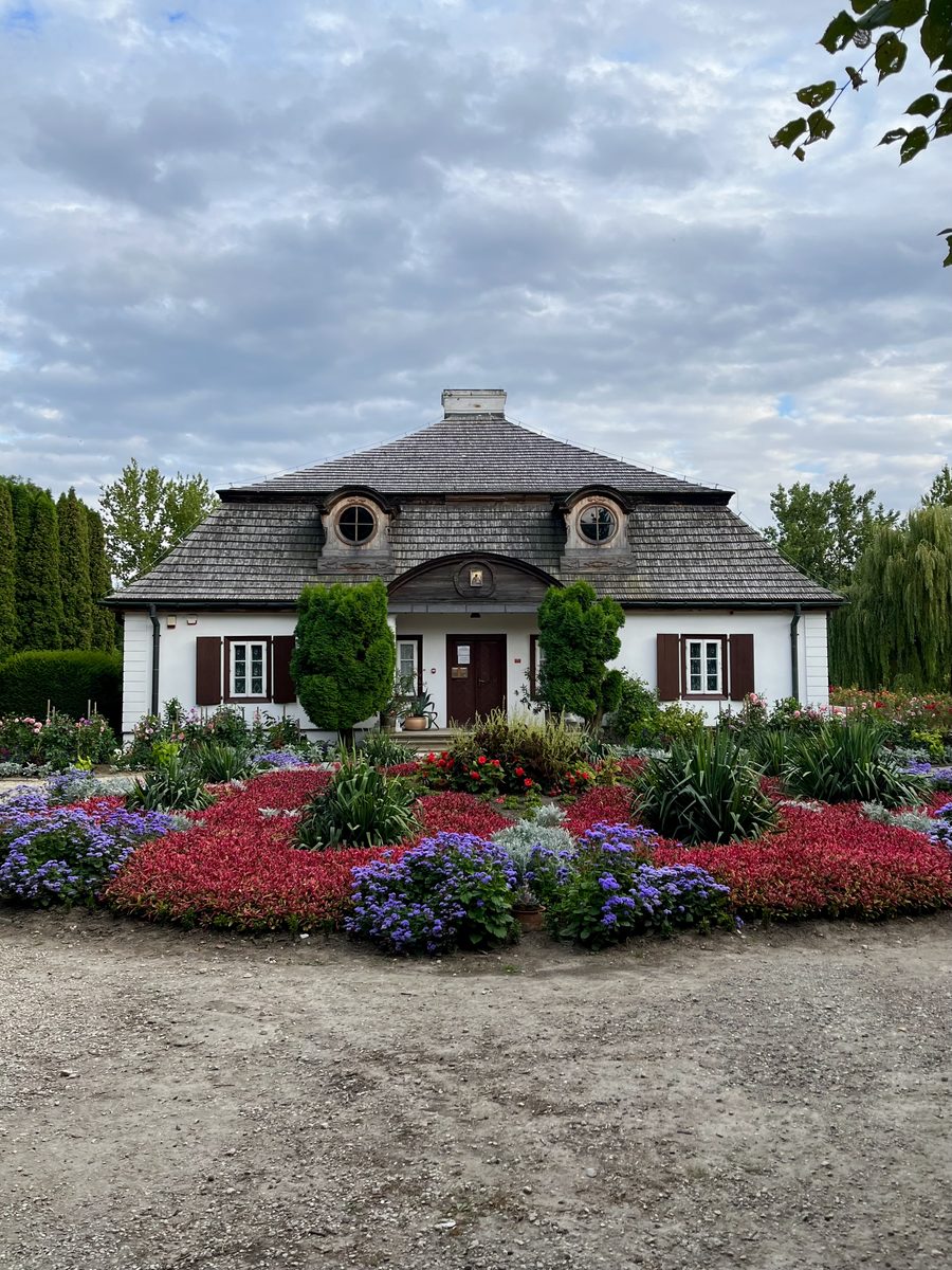 Historic manor house at the Lublin Village Open Air Museum