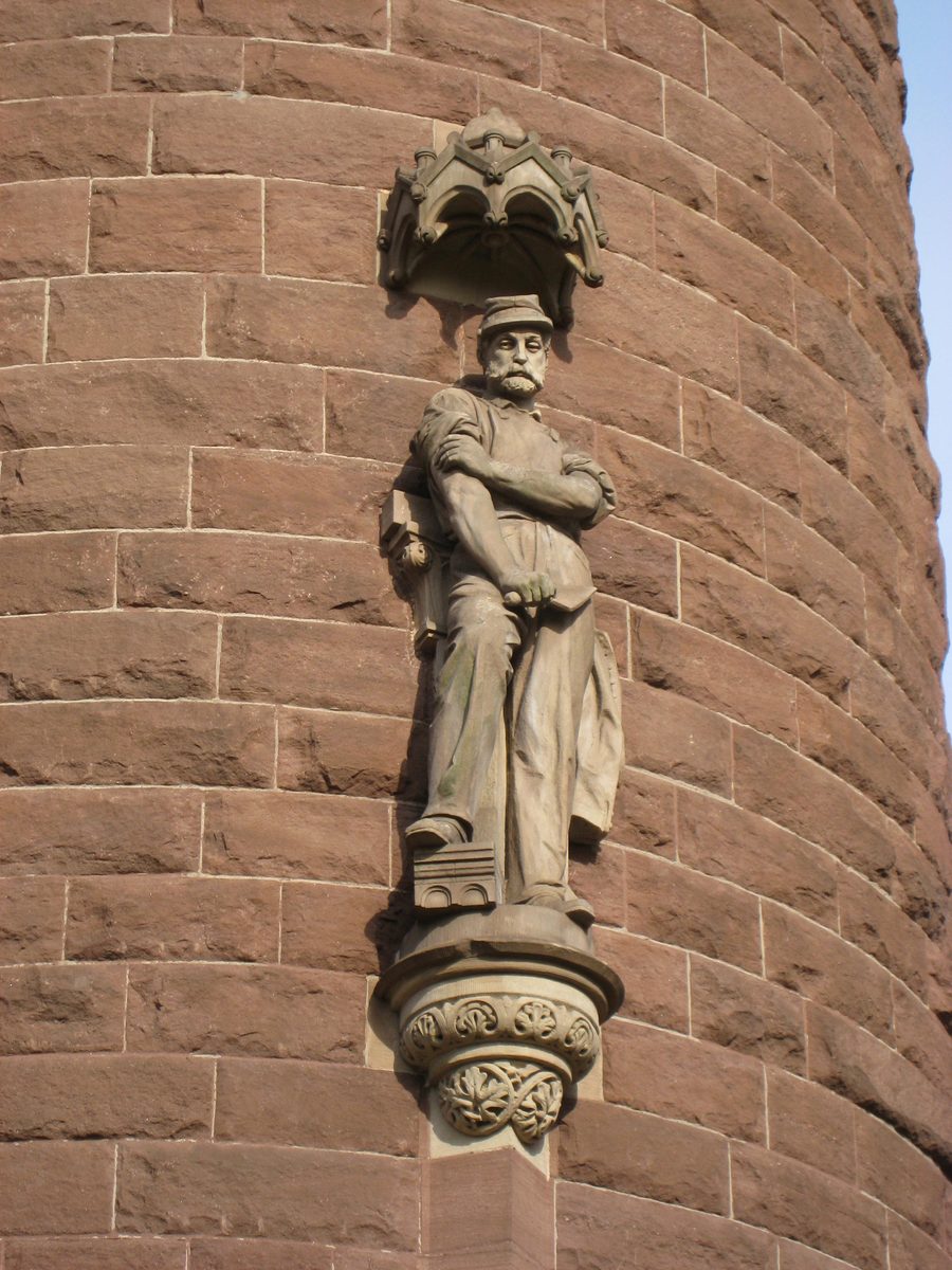 Soldiers and Sailors Memorial Arch im Bushnell Park in Hartford