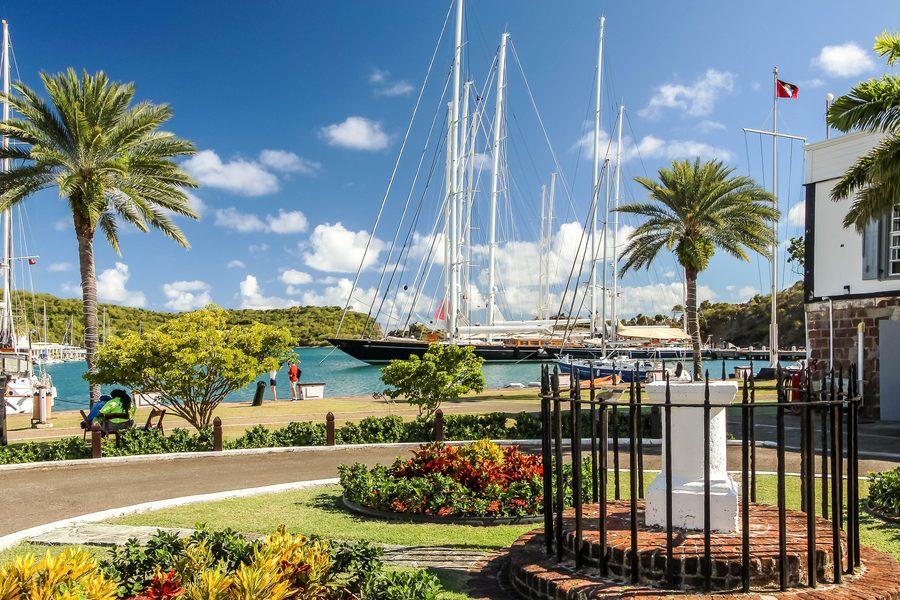 Nelson’s Dockyard in English Harbour auf Antigua