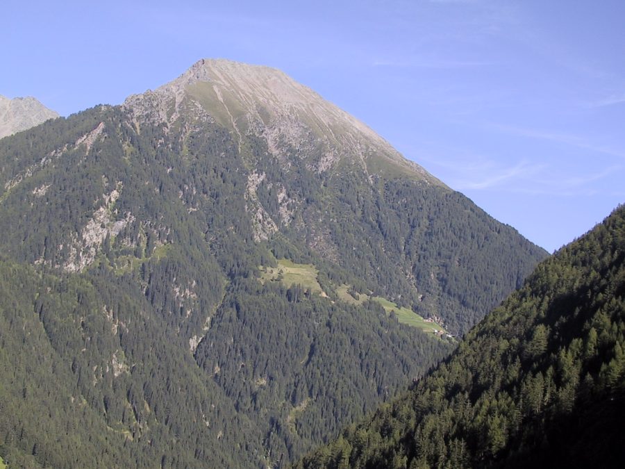 Westflanke der Eidechsspitze im Pfunderertal