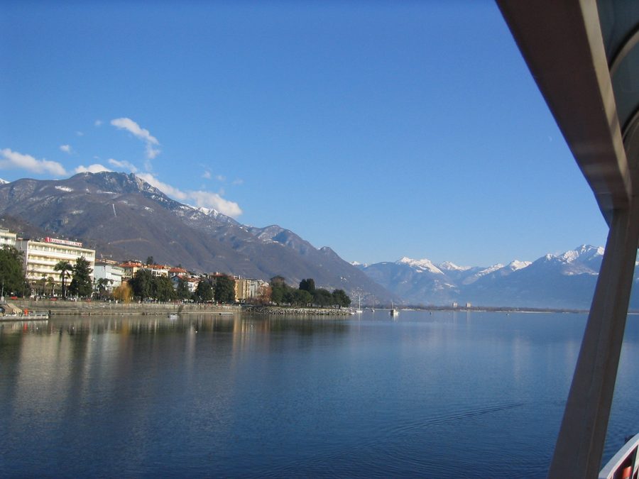 Lago Maggiore bei Locarno im Tessin