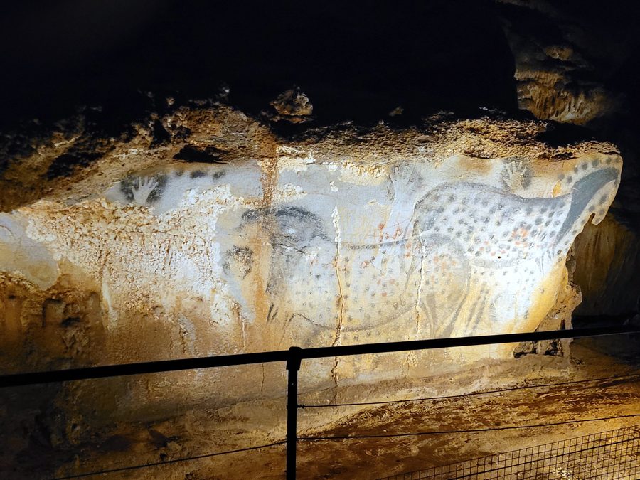 Chevaux ponctués de la grotte du Pech Merle