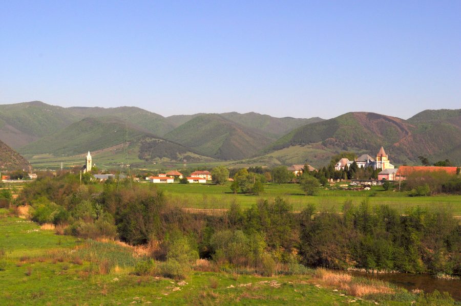 Reformierte Kirche von Sântămăria-Orlea mit mittelalterlicher Architektur