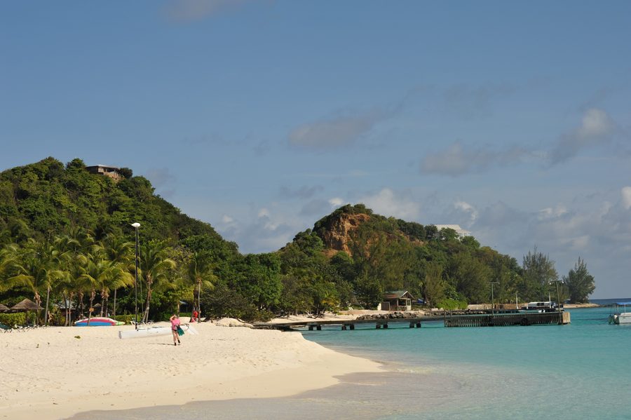 Palm Island in den Grenadinen