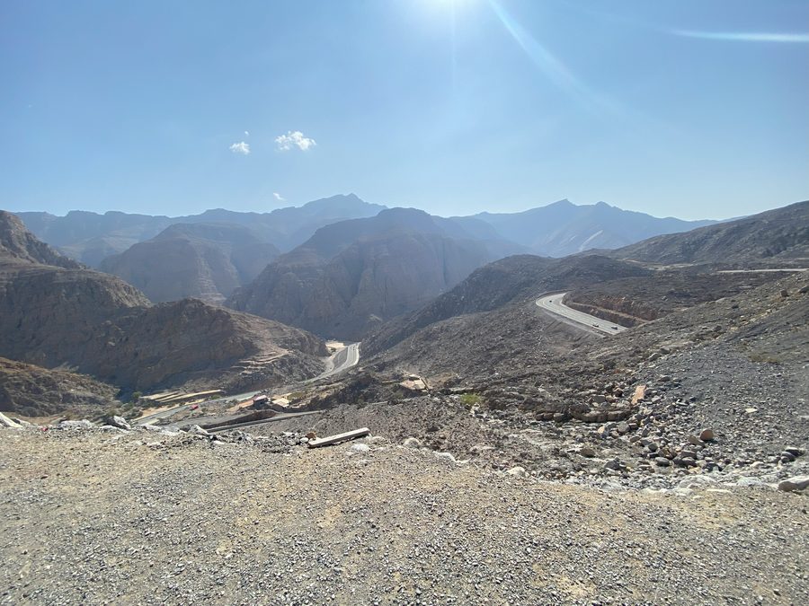 Bergketten des Jebel Jais bei Ras Al-Khaimah