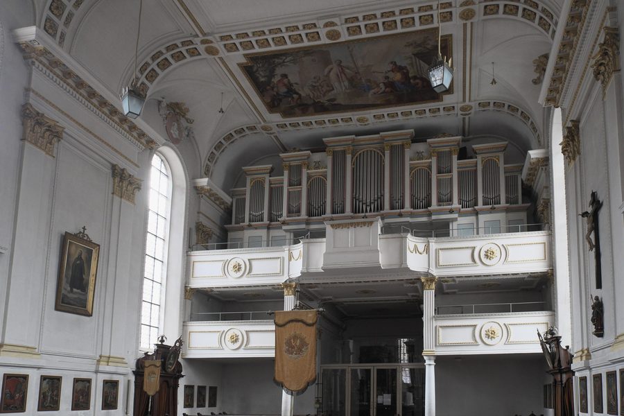 Orgel von Carl Gottlieb Weigle in St. Cyriakus in Wiesensteig