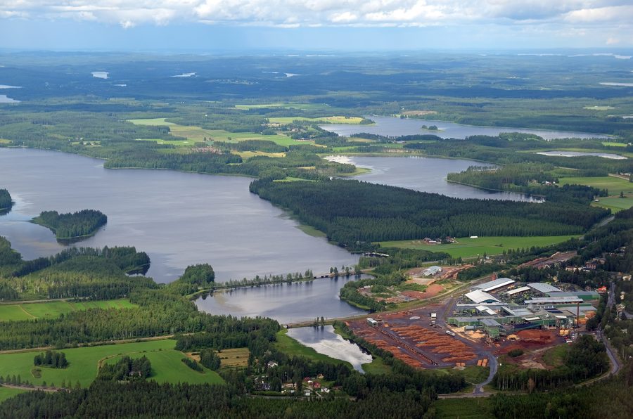 See im finnischen Seenland