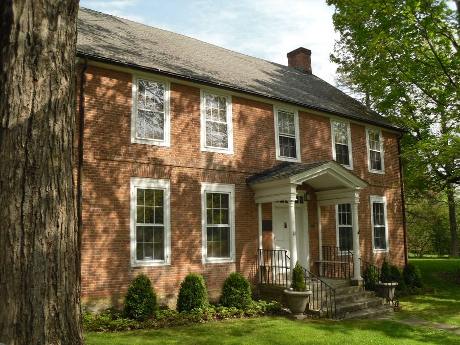 Historisches Ebenezer Gay House im Sharon Historic District in Connecticut
