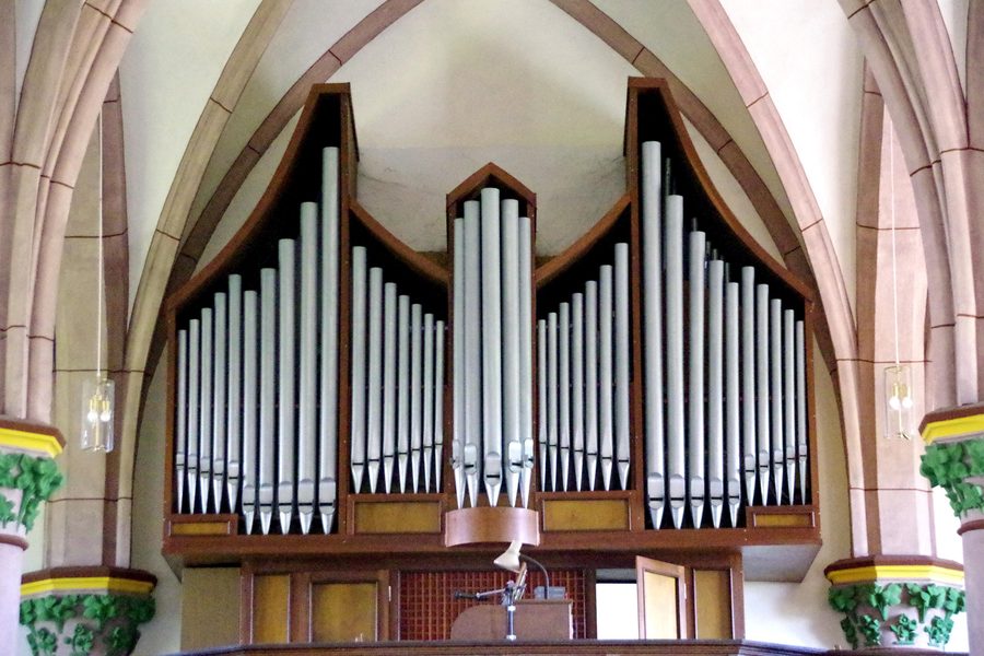 Orgelprospekt in der Kirche St. Michael in Winterspelt