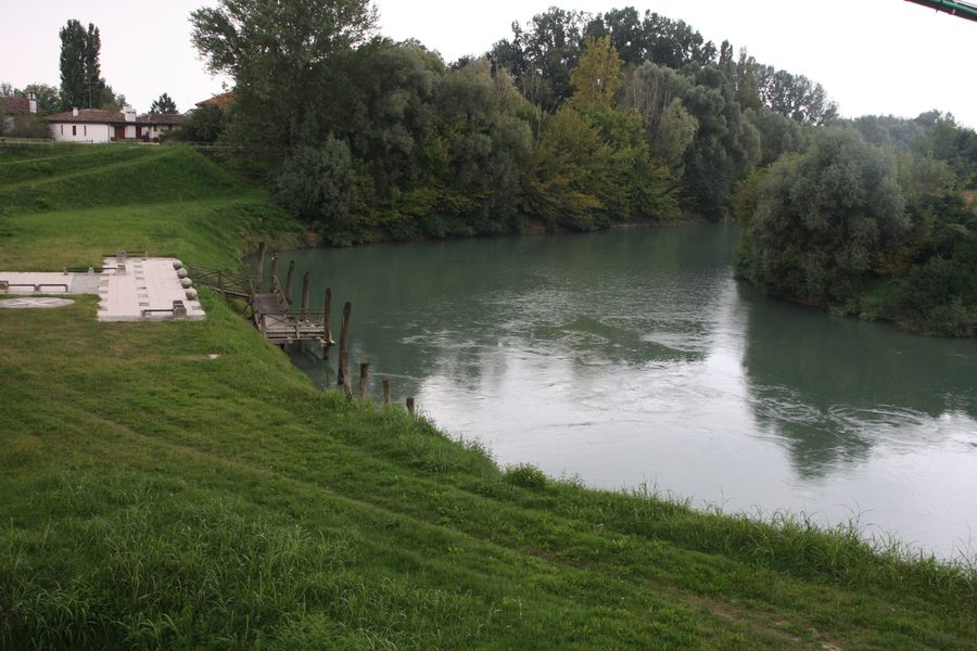 Der Fluss Livenza in Meduna di Livenza