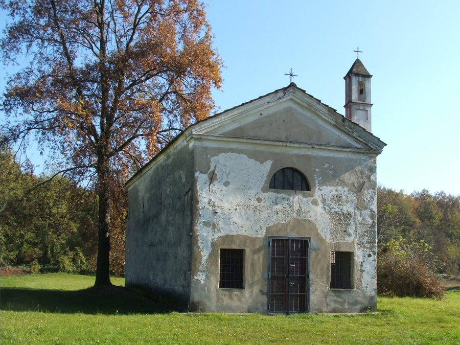 Kirche Santa Maria della Valle bei Agrate Conturbia und Bogogno in der Provinz Novara