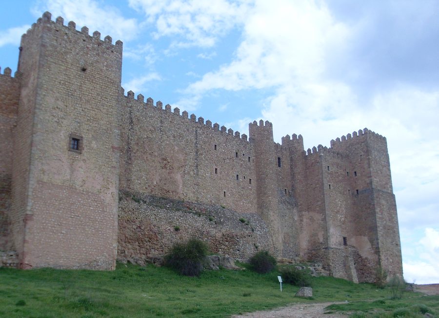 Castle of Siguenza in Sigüenza, Guadalajara, Spain