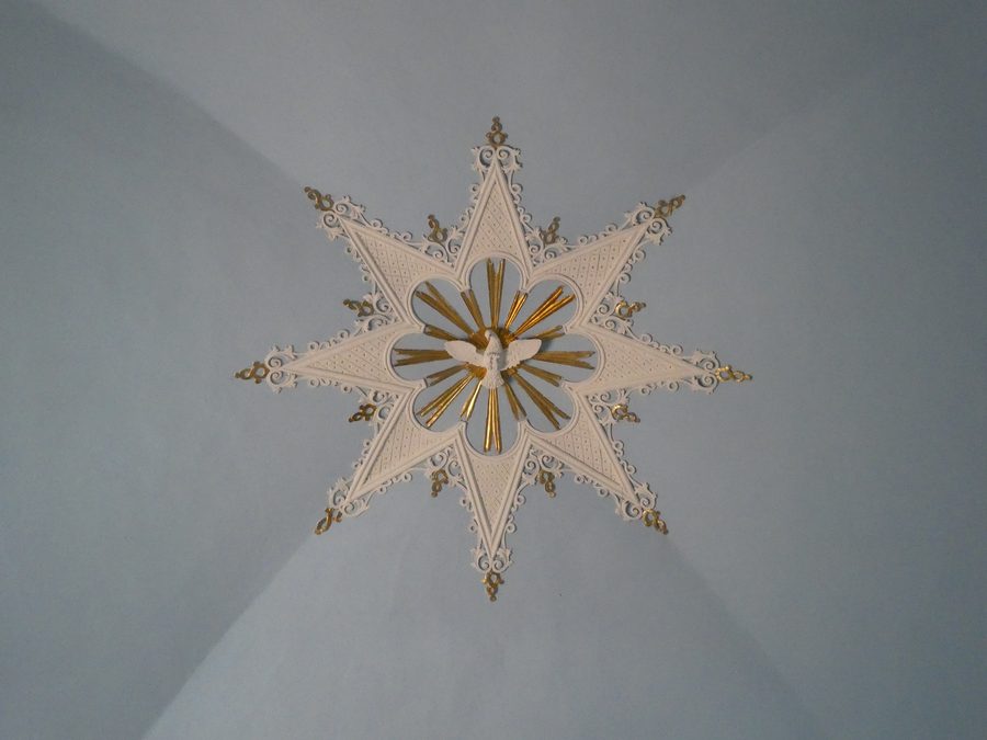 Colomba dello Spirito Santo nel santuario della Beata Vergine dell'Angelo a Piovene Rocchette
