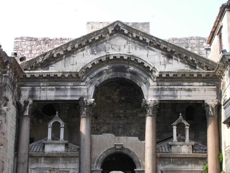 Historischer Komplex von Split mit dem Diokletianpalast in Kroatien