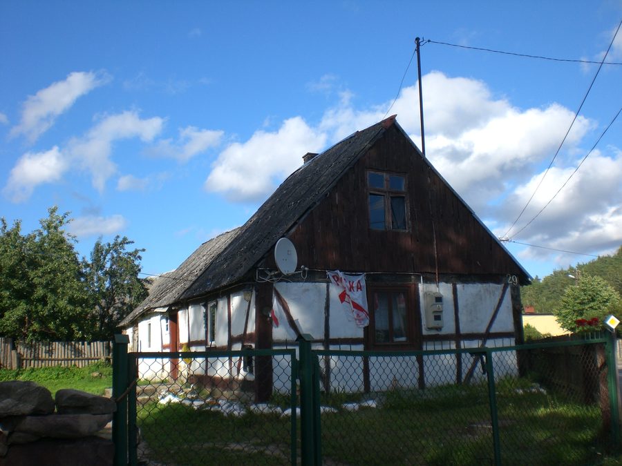Dom szachulcowy w Zgorzałem